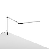 Koncept AR3100-WHT-THR Z-Bar Mini Contemporary White LED Through-Table Mount Desk Lamp