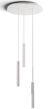 Koncept CMP-C3-S-12-MWT Combi Contemporary Matte White LED 3-Light Multi Hanging Light