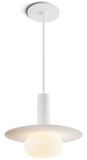 Koncept CMP-S1-S-06-MWT+MPTB9+GLB Combi Modern Matte White LED Mini Pendant Light Fixture