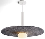 Koncept CMP-S1-S-12-MWT+ACCL20+GLB Combi Modern Matte White LED Mini Drop Lighting