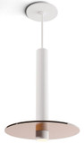 Koncept CMP-S1-S-12-MWT+GTEA9 Combi Modern Matte White LED Mini Drop Lighting Fixture
