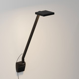 Koncept FCD-1-MTB-WAL Focaccia Modern Matte Black LED Non-Hardwired Swing Wall Arm Lamp