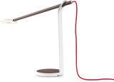 Koncept GR1-W-WNR-MWT-DSK Gravy Modern Walnut/Matte White LED Desk Lamp