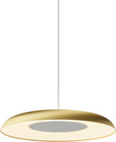 Koncept RMW-09-SW-MWT-HW+18BD-GMW Ramen Modern Gold w/ Matte White Interior LED Light Sconce
