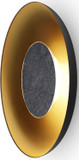 Koncept RMW-12-SW-CCF-HW+24BD-MBG Ramen Modern Matte Black w/ Gold Interior LED Wall Sconce