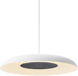 Koncept RMW-12-SW-CCF-HW+24BD-MWT Ramen Modern Matte White LED Wall Sconce