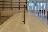 Koncept SF1-46+46-19-3500-MBK-THR-ODC Sobre Contemporary Metallic Black LED 92" Table Light / Craft Lamp