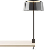 Koncept YUC-SW-MTB-2CF+SDGY Yurei Modern Matte Black LED Side Table Lamp