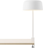Koncept YUC-SW-MWT-2CF+MMWT Yurei Contemporary Matte White LED Table Top Lamp