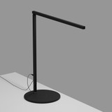 Koncept ZBD1000-MTB-PRO-QCB Z-Bar Gen 4 Contemporary Matte Black LED Wireless Charging Base Desk Lamp