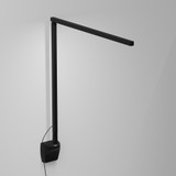 Koncept ZBD1000-MTB-PRO-WAL Z-Bar Gen 4 Modern Matte Black LED Non-Hardwired Wall Swing Arm Lamp