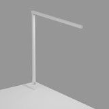 Koncept ZBD1000-MWT-THR Z-Bar Gen 4 Modern Matte White LED Through-Table Desk Lamp