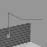 Koncept ZBD3100-SIL-SLT Z-Bar Gen 4 Modern Silver LED Slatwall Wall Swing Arm Lamp