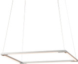 Koncept ZBP-16-S-SW-SIL-CNP Z-Bar Pendant Modern Silver LED Island Lighting