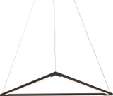 Koncept ZBP-24-T-SW-MTB-CNP Z-Bar Pendant Contemporary Matte Black LED Drop Ceiling Light Fixture