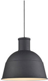 Kuzco 493522-BK Irving Black 22" Drop Ceiling Lighting