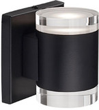 Kuzco 601431BK-LED Contemporary Black LED Lighting Sconce