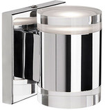 Kuzco 601431CH-LED Contemporary Chrome LED Wall Sconce Lighting