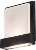 Kuzco AT33407-BK Guide Contemporary Black LED Exterior Light Sconce