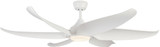 Kuzco CF90960-WH Coronado Modern Matte White LED 60" Ceiling Fan