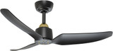 Kuzco CF92942-BG/MB Hugo Modern Brushed Gold / Matte Black LED Home Ceiling Fan