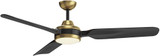 Kuzco CF95960-BG Fremont Modern Brushed Gold LED Ceiling Fan