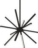 Kuzco CH14220-BK Sirius Minor Modern Black LED Mini Chandelier Light