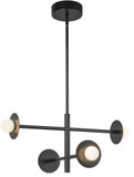 Kuzco CH15504-BK-UNV Elixir Modern Black LED Mini Lighting Chandelier