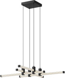 Kuzco CH23534-BK Blade Modern Black LED Multi Pendant Light