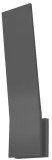 Kuzco EW7918-GH Nevis Contemporary Graphite LED Outdoor 4.5" Wall Light Sconce