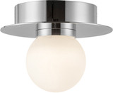 Kuzco FM15506-CH-UNV Elixir Modern Chrome LED Ceiling Lighting Fixture