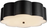 Alora Mood FM603314MB Blossom Modern Matte Black Ceiling Lighting