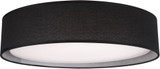 Kuzco FM7916-BK-5CCT Dalton Contemporary Black LED 16" Ceiling Light
