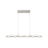 Kuzco LP63436-BN Rezz Modern Brushed Nickel LED Island Light Fixture