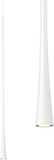 Kuzco PD15832-WH Taper Contemporary White LED Mini Hanging Light