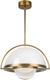 Kuzco PD20716-VB-UNV Bowery Contemporary Vintage Brass LED Drop Lighting Fixture