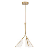Kuzco PD62622-BG/LG Mulberry Contemporary Brushed Gold LED Mini Chandelier Lamp
