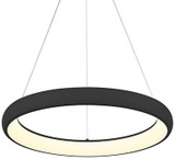 Kuzco PD82724-BK Cortana Modern Black LED 24" Ceiling Pendant Light