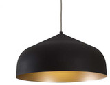 Kuzco PD9117-BK/GD Helena Modern Black / Gold LED Mini Lighting Pendant