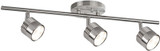 Kuzco TR10022-BN Modern Brushed Nickel LED 3-Light Track Lighting Kit