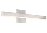Kuzco VL10323-BN Vega Contemporary Brushed Nickel LED 23" Bathroom Wall Light Fixture