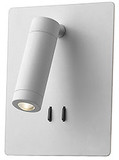 Kuzco WS16806-WH Dorchester Contemporary White LED Wall Sconce Lighting