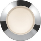 Kuzco WS77909-CH/OP Cleo Contemporary Chrome / Opal Glass LED Wall Sconce