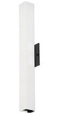 Kuzco WS8424-BK Melvile Modern Black LED 24" Wall Sconce Lighting