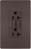 Legrand Radiant 2097TRDBCC4 Modern Dark Bronze Spec Grade 20A Tamper Resistant Self Test GFCI Receptacle