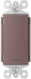 Legrand Radiant 326R Brown Blank Decorator Wall Strap