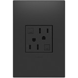 Legrand Adorne AGFTR2152G4 Modern Graphite 15A Tamper-Resistant GFCI Outlet