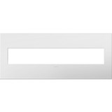 Legrand Adorne Microban AWP6GWH1 Contemporary Gloss White Gloss White 6-Gang Wall Plate
