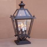 Lighting Innovations FPM9233 Exterior 12" Wide x 24.3" Tall Pier Mount