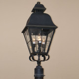 Lighting Innovations P9853 Outdoor 12.8" Wide x 30" Tall Post Light Fixture